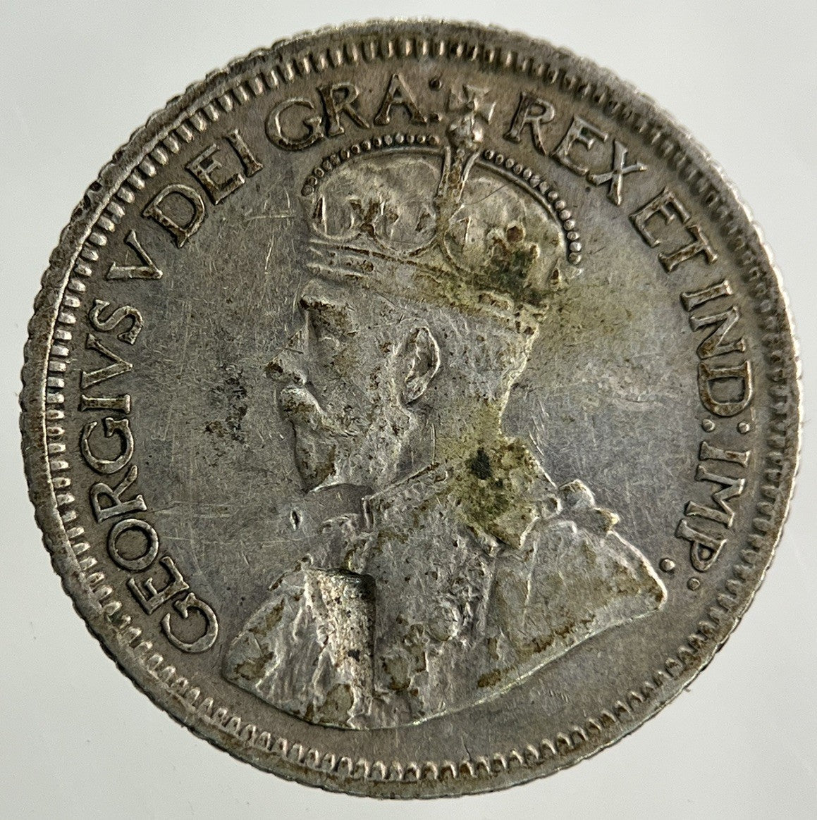 1932 Canada 10 Cents Silver Coin | Fine Collectable Grade