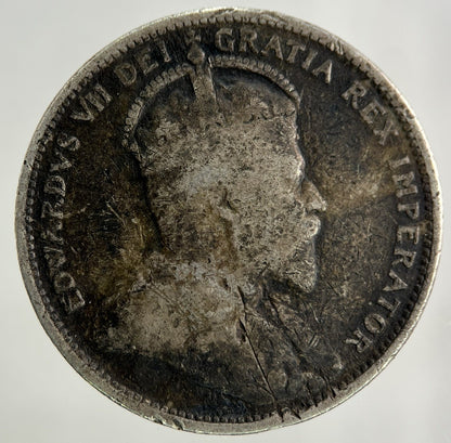 1907 Canada 25 Cents Silver Coin | Collectable Grade