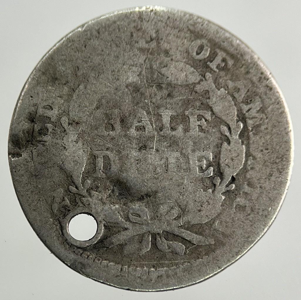 1856 US USA Half-Dime Silver Coin | Collectable Grade