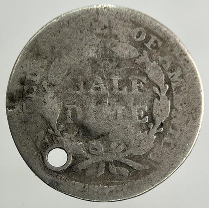 1856 US USA Half-Dime Silver Coin | Collectable Grade
