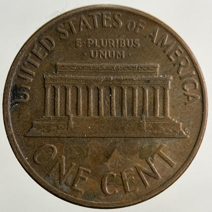 1968-D US USA Lincoln One Cent Coin | Fine Collectable Grade