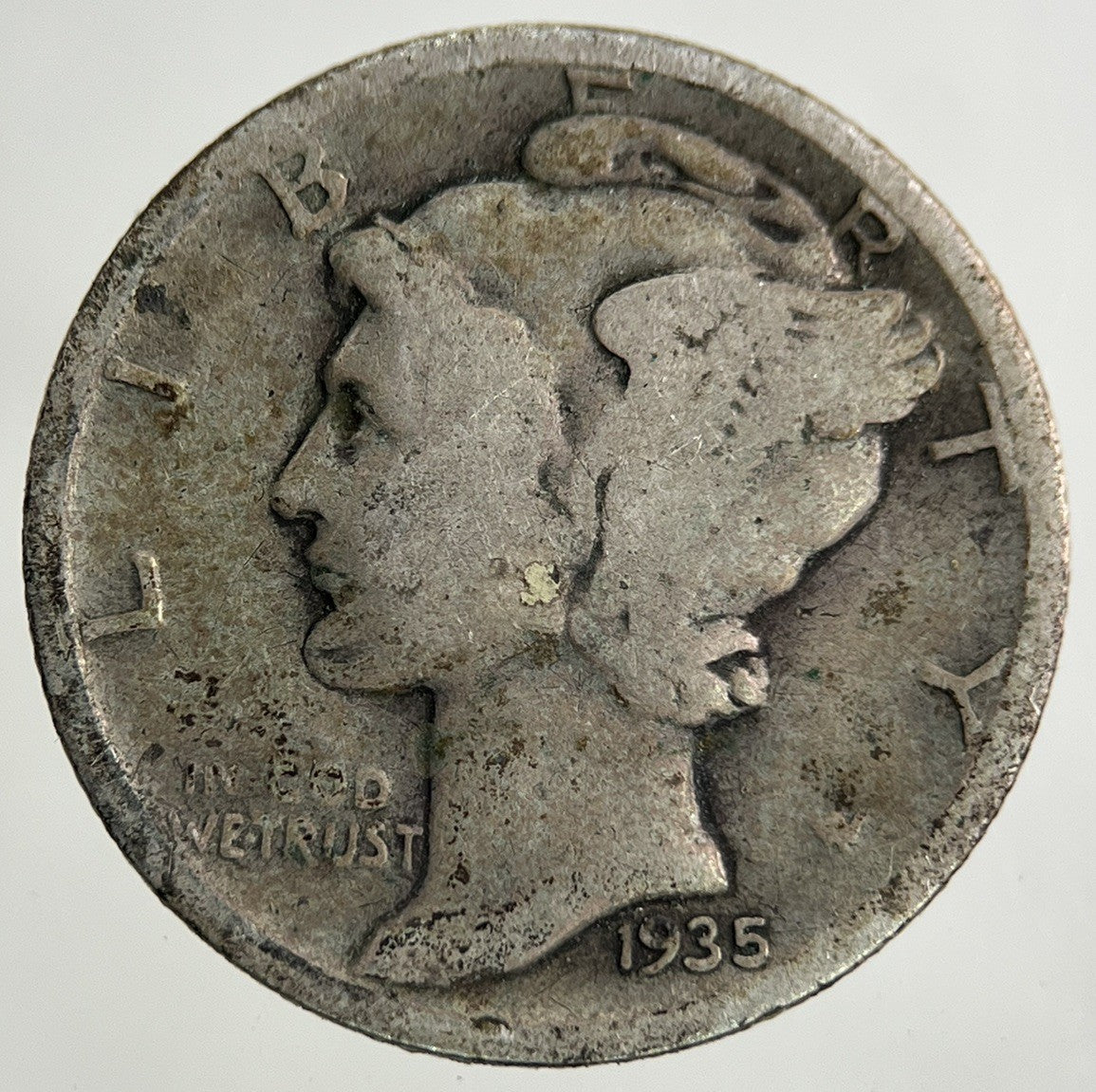 1935 US USA Mercury Dime Silver Coin | Collectable Grade