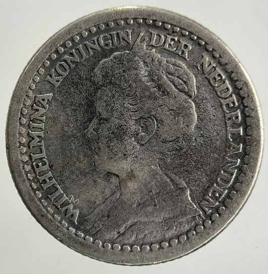 1919 Netherlands 10 Cents Silver Coin | Collectable Grade