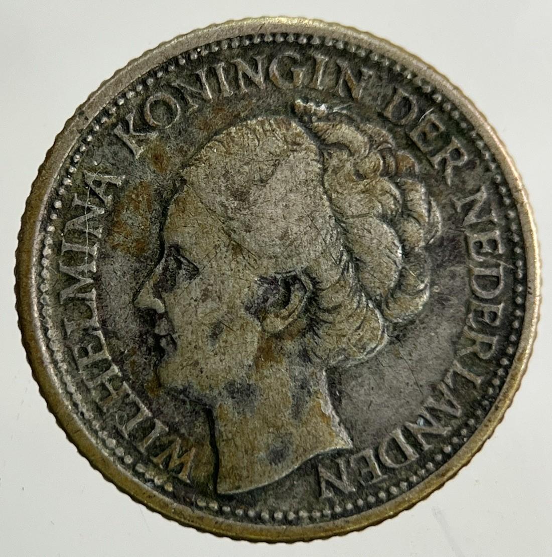 1944 Netherlands 1/10 Gulden Silver Coin | Collectable Grade