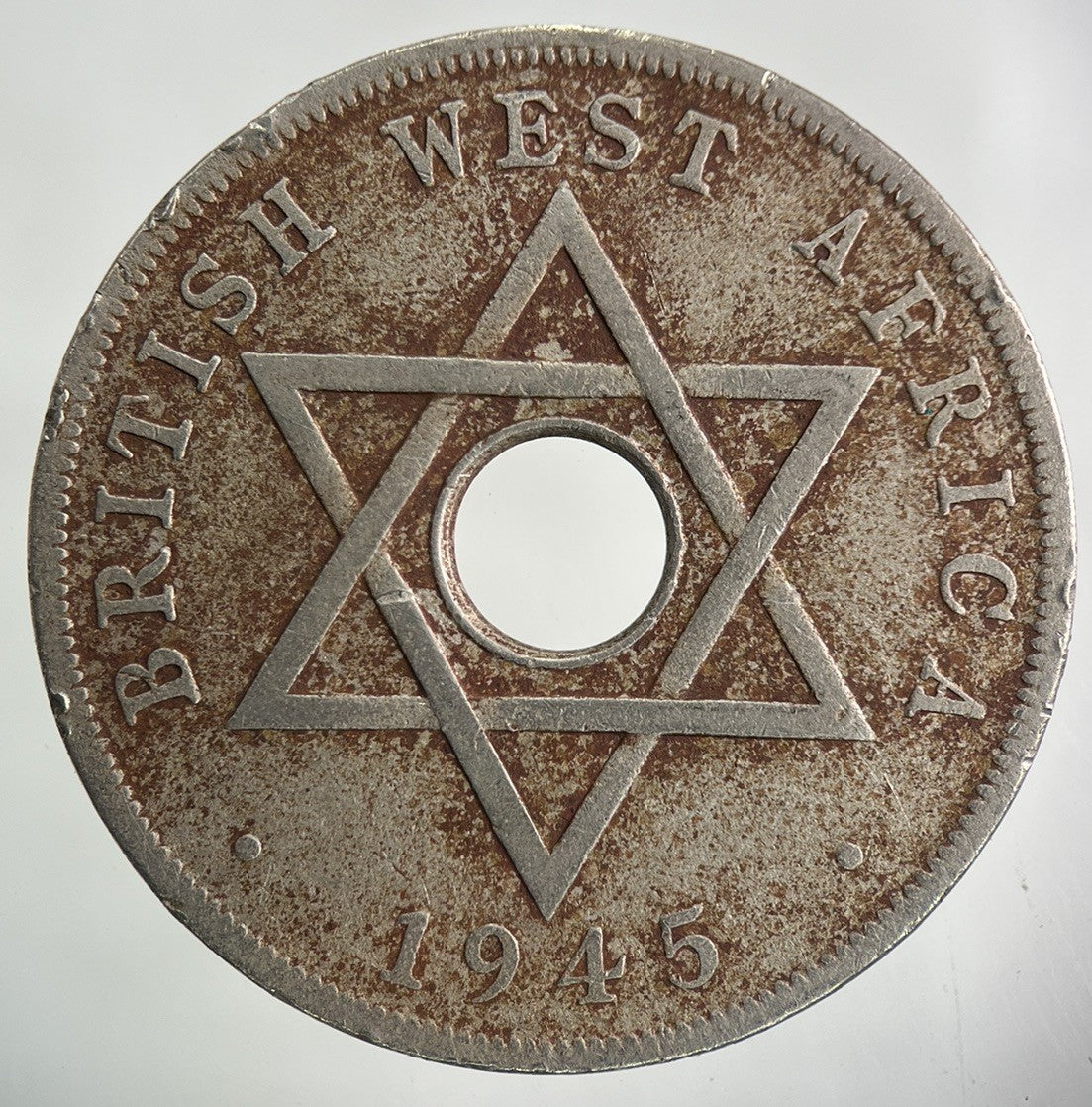 1945 West Africa One Penny Coin | Collectable Grade