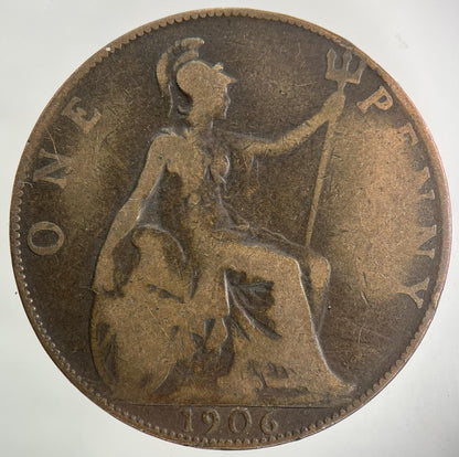 1906 Edward VII One Penny Coin | Collectable Grade