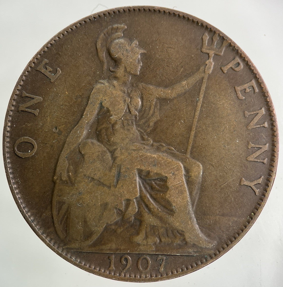 1907 Edward VII One Penny Coin | Collectable Grade