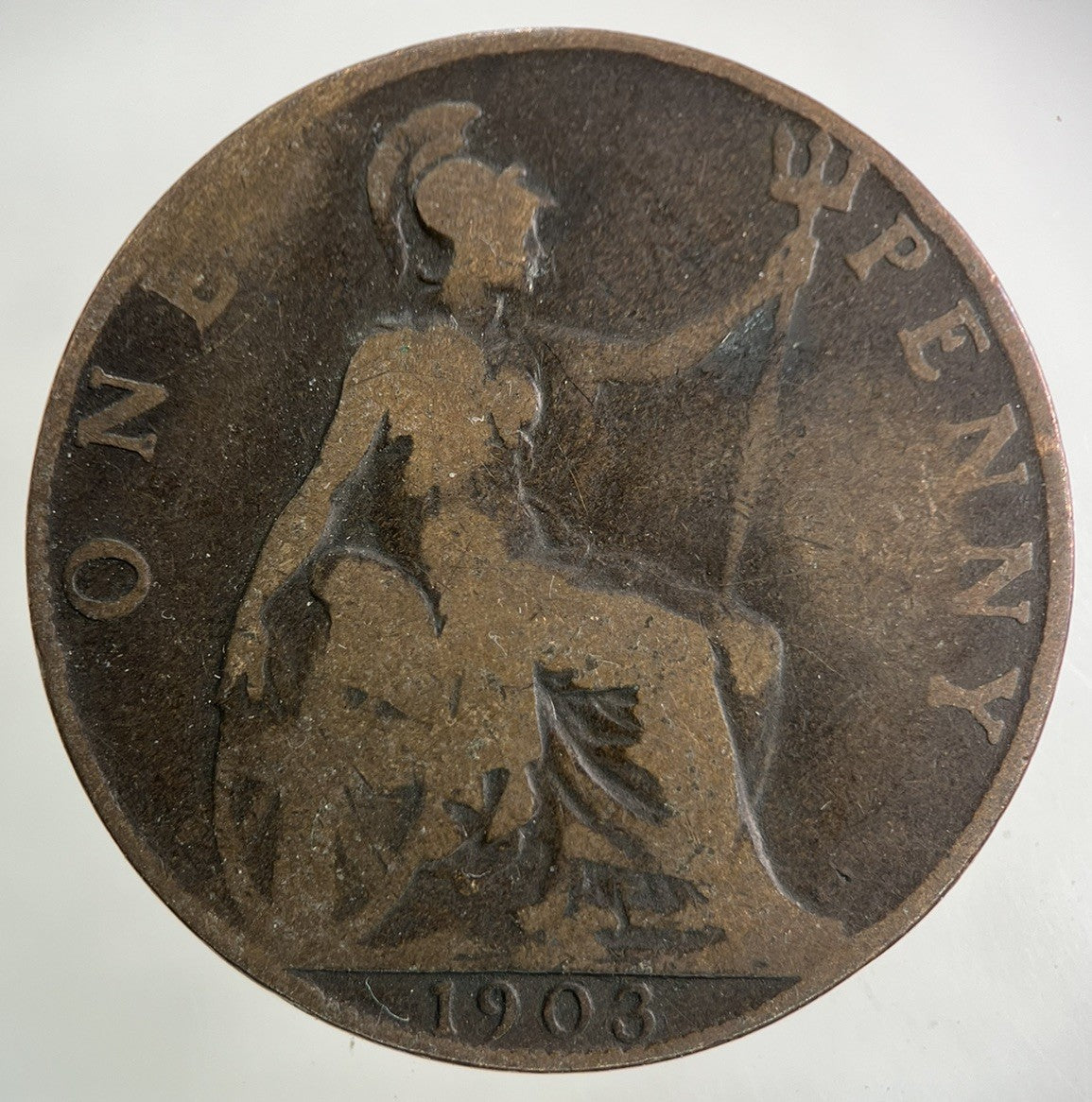 1903 Edward VII One Penny Coin | Collectable Grade