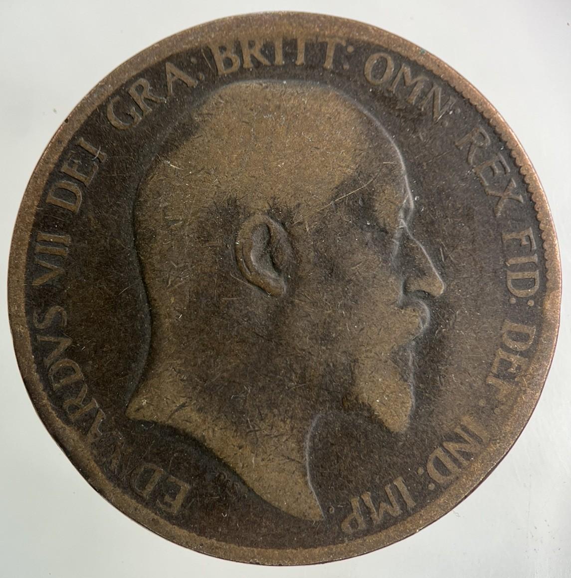 1903 Edward VII One Penny Coin | Collectable Grade