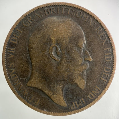 1903 Edward VII One Penny Coin | Collectable Grade