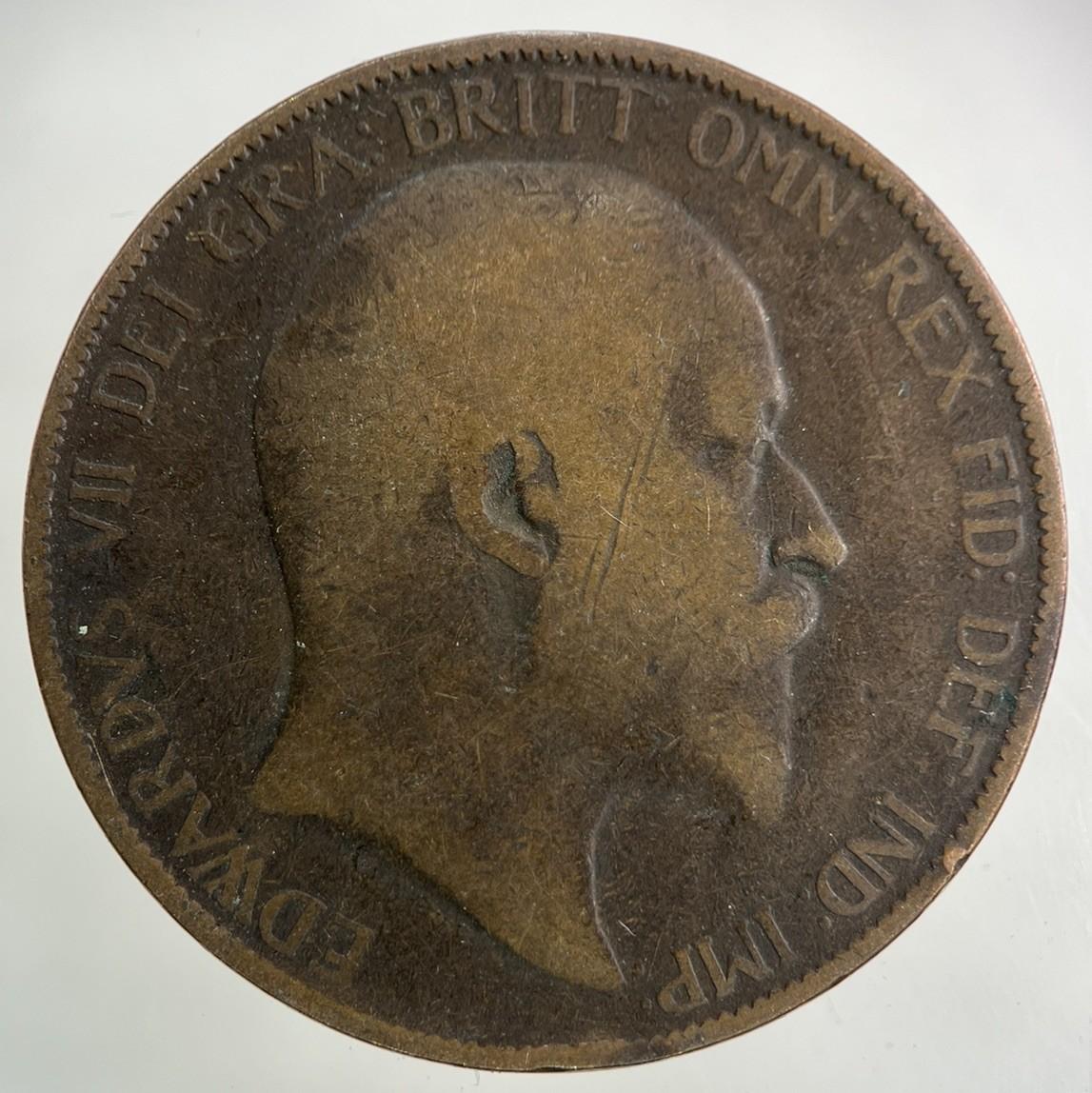 1907 Edward VII One Penny Coin | Collectable Grade