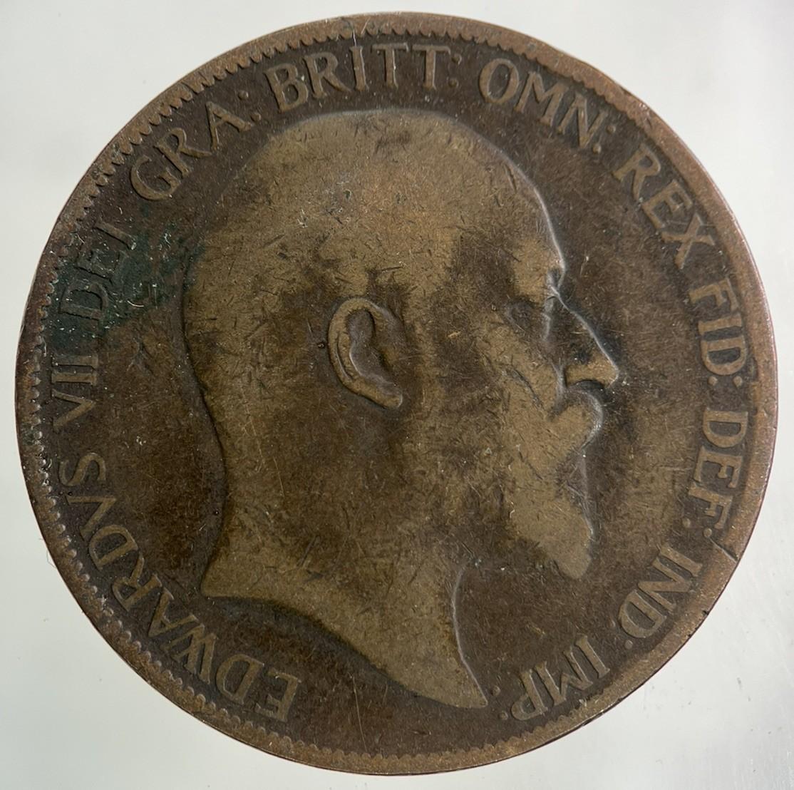 1903 Edward VII One Penny Coin | Collectable Grade