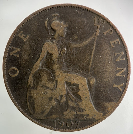 1907 Edward VII One Penny Coin | Collectable Grade