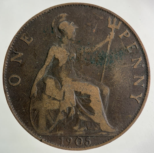 1905 Edward VII One Penny Coin | Collectable Grade