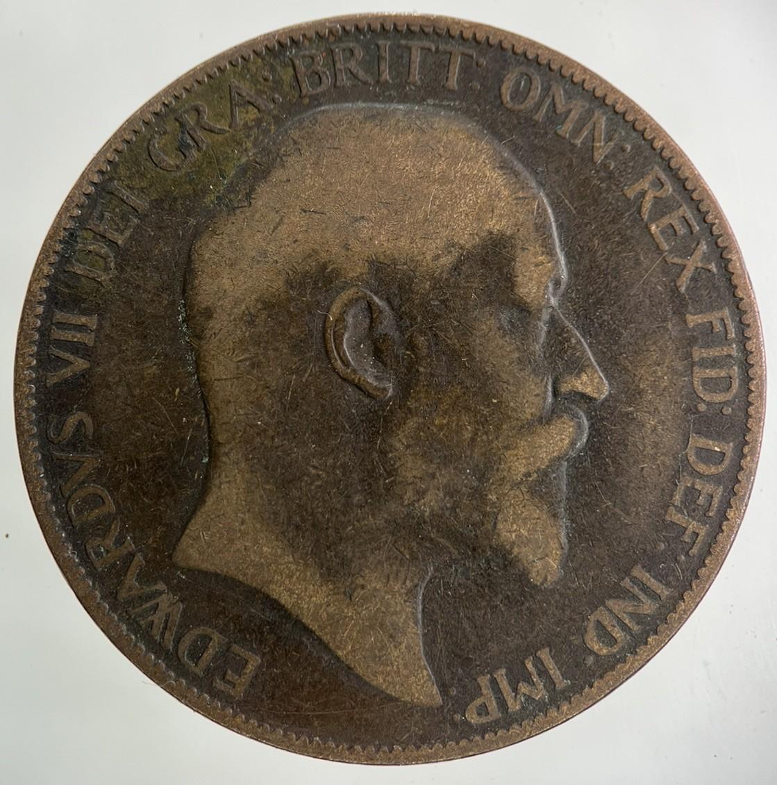 1905 Edward VII One Penny Coin | Collectable Grade