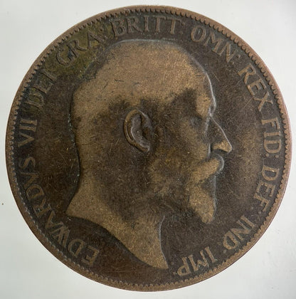 1905 Edward VII One Penny Coin | Collectable Grade