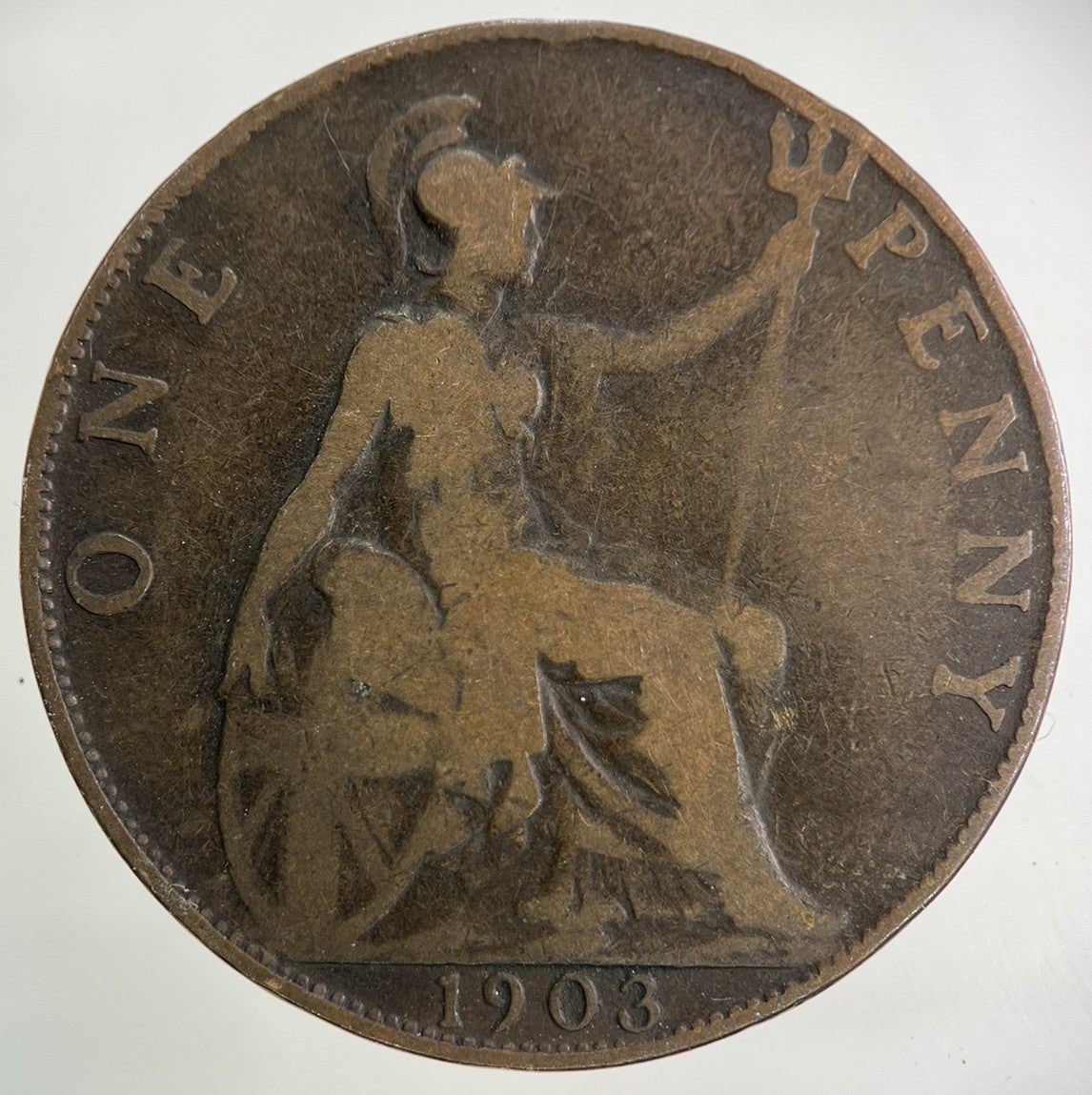 1903 Edward VII One Penny Coin | Collectable Grade