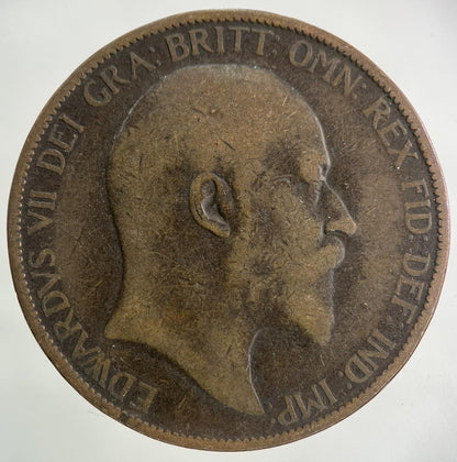 1903 Edward VII One Penny Coin | Collectable Grade