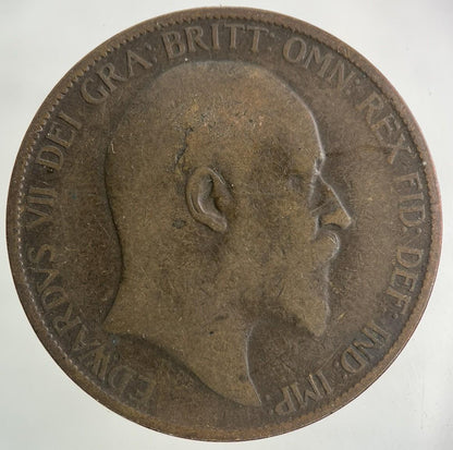 1902 Edward VII One Penny Coin | Collectable Grade