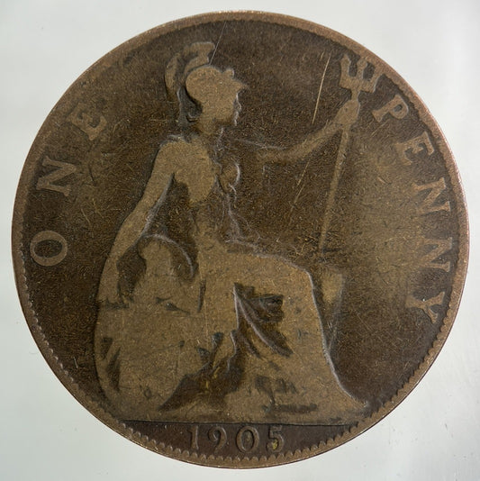 1905 Edward VII One Penny Coin | Collectable Grade