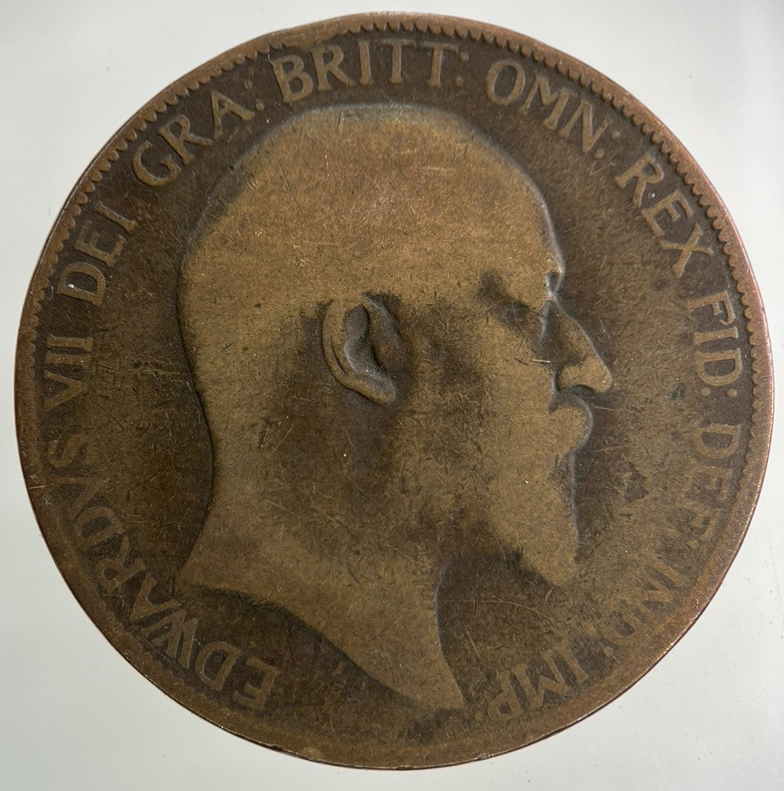 1906 Edward VII One Penny Coin | Collectable Grade
