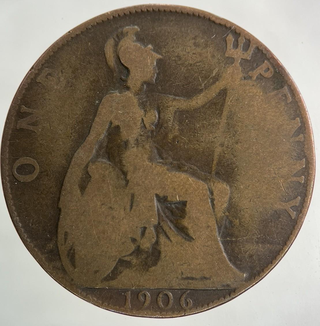 1906 Edward VII One Penny Coin | Collectable Grade