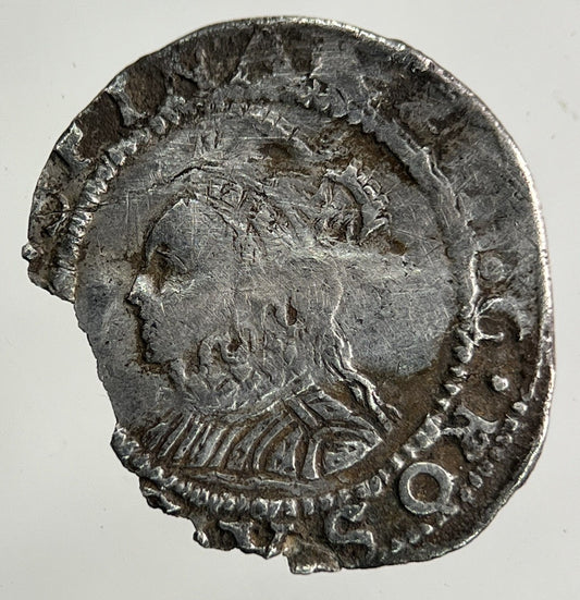 British Elizabeth I 1st One Penny Silver Hammered Coin | Fine Collectable Grade