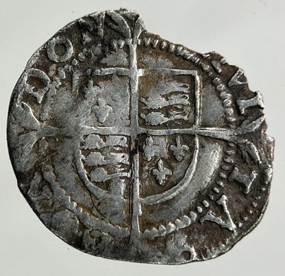 British Elizabeth I 1st One Penny Silver Hammered Coin | Fine Collectable Grade