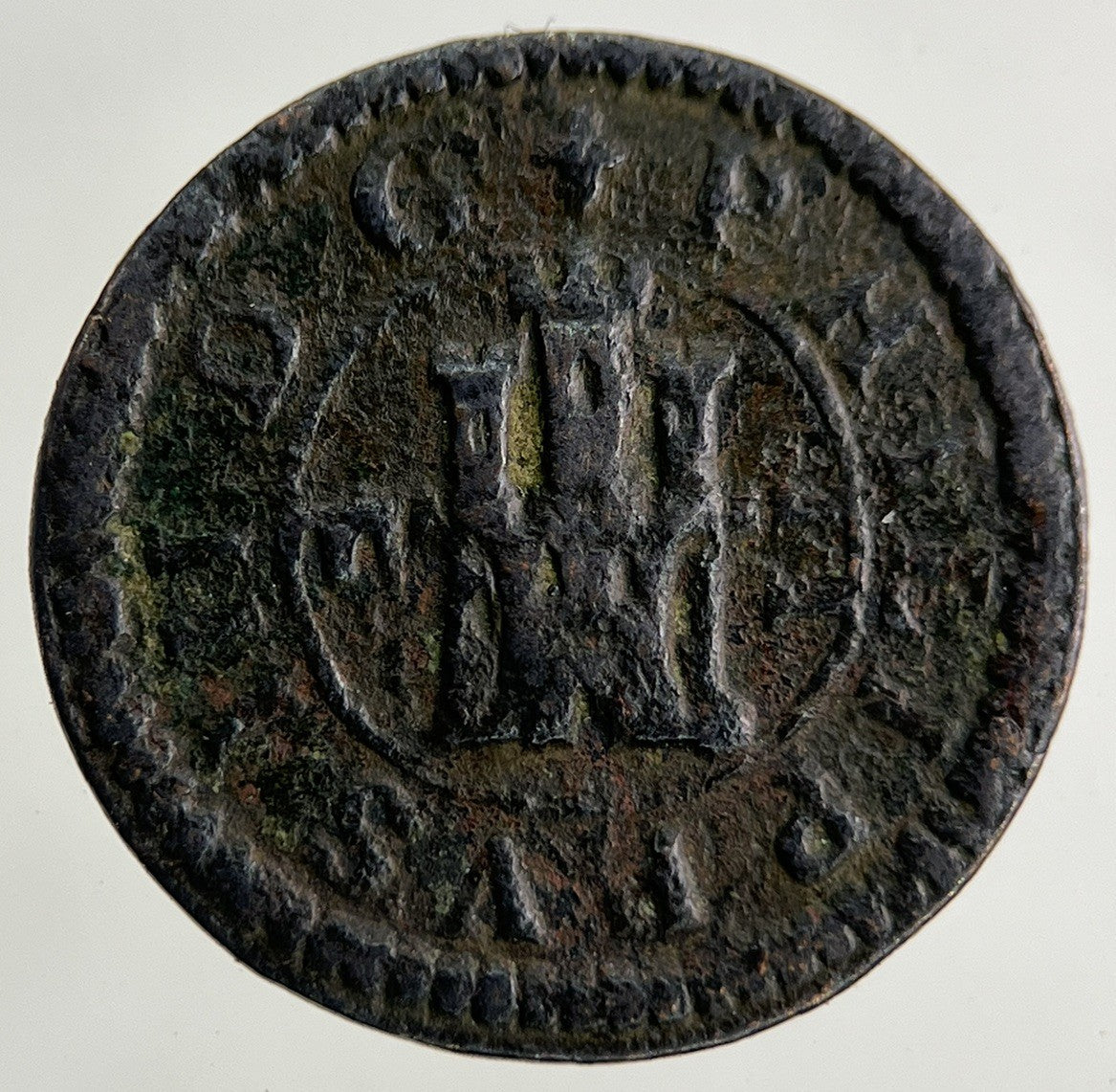 1607 Spain Philip III 2M Maravedis Segonia Pirate Coin | Fine Collectable Grade