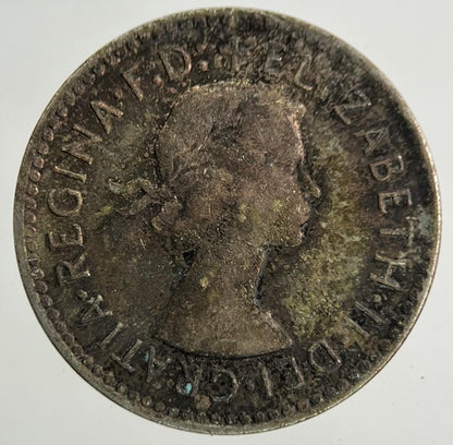 1958 Australia Threepence Silver Coin | Fine Collectable Grade