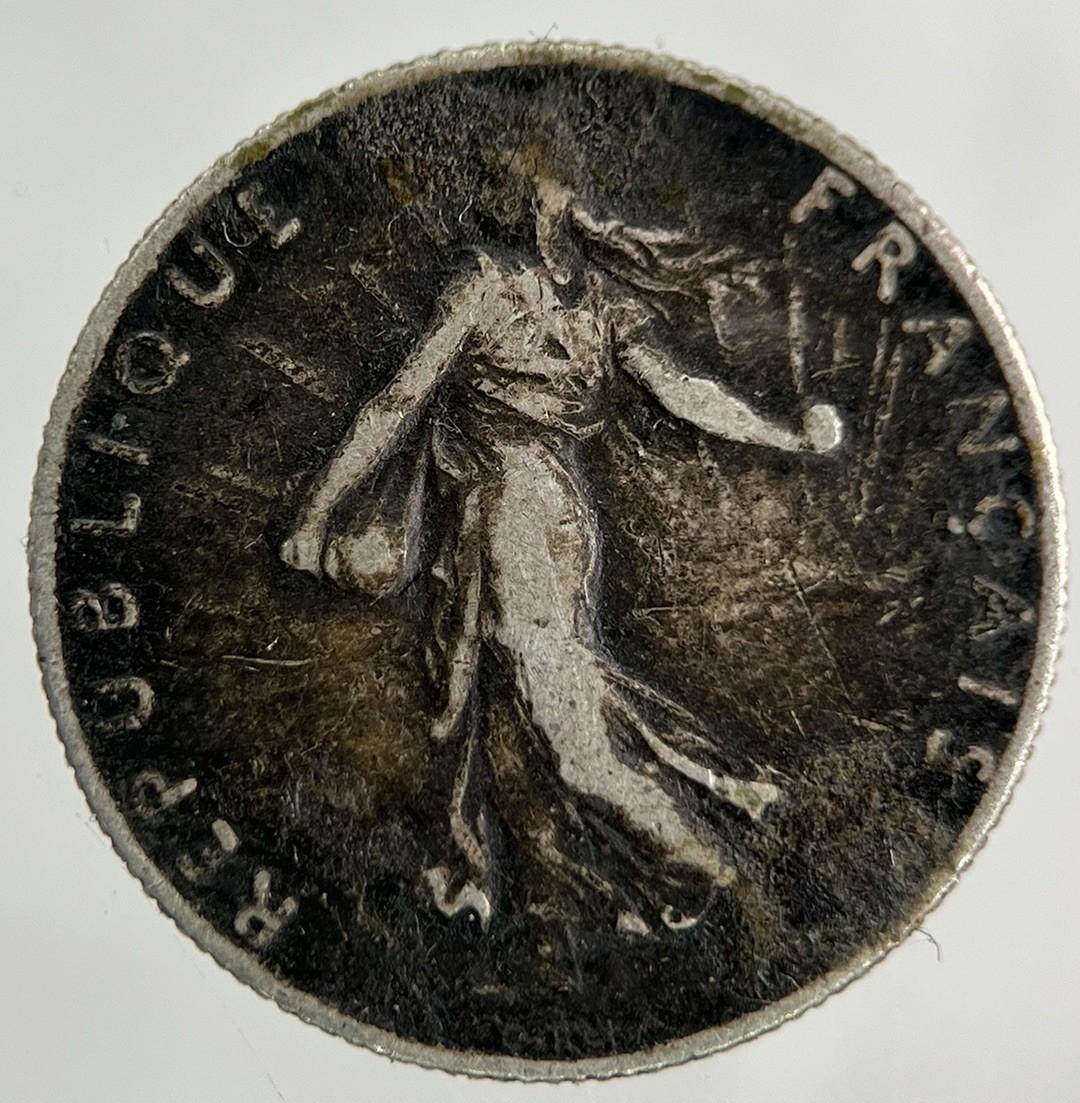 1906 France 50 Centimes Silver Coin | Fine Collectable Grade