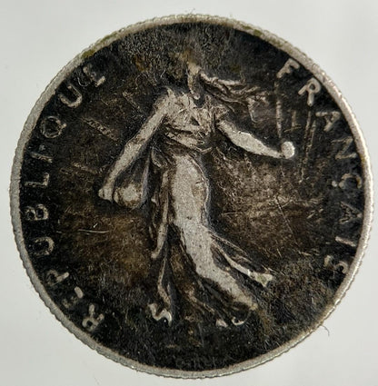 1906 France 50 Centimes Silver Coin | Fine Collectable Grade