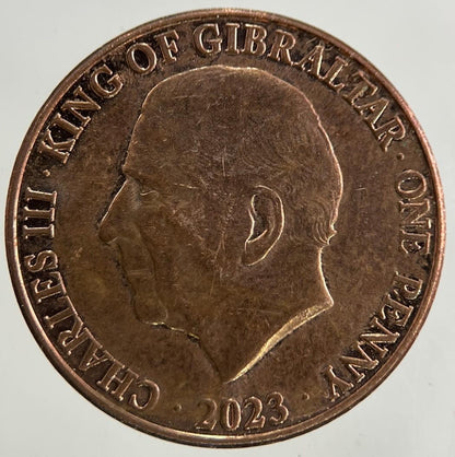 2023 Gibraltar 1p One Penny Coin | Fine Collectable Grade