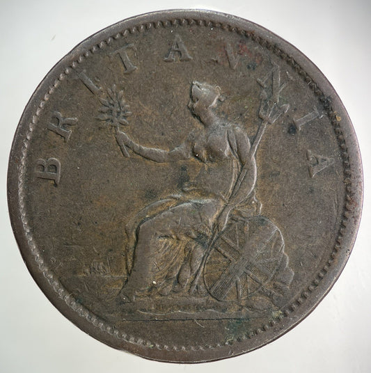 1807 George III 3rd One Penny Coin | Fine Collectable Grade