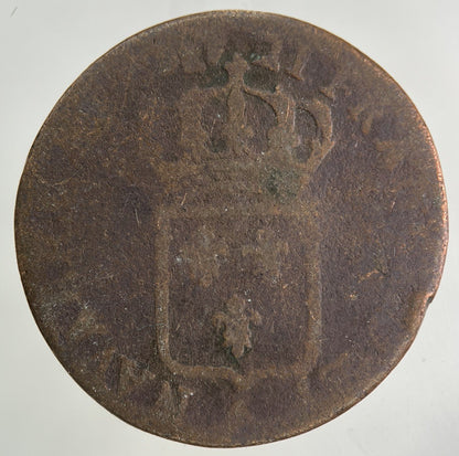 1721 France 1/2 Half Sol Coin | Collectable Grade