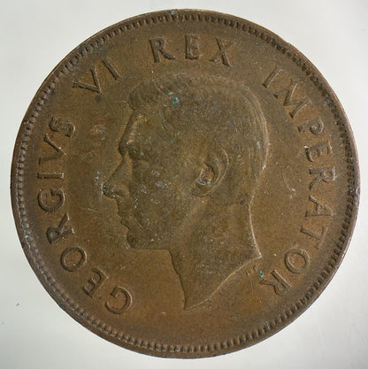 1942 South Africa One Penny Coin | Fine Collectable Grade