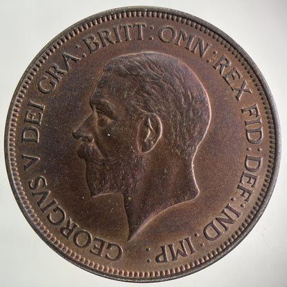 1936 George V One Penny Coin | Very Fine Grade