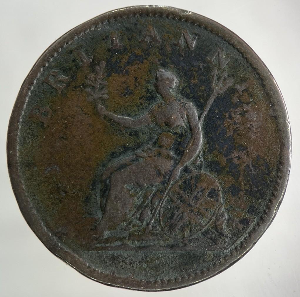 1806 George III 3rd Half-Penny Coin | Fine Collectable Grade