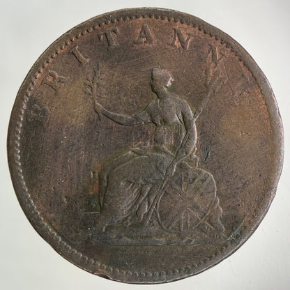 1806 George III 3rd Half-Penny Coin | Fine Collectable Grade