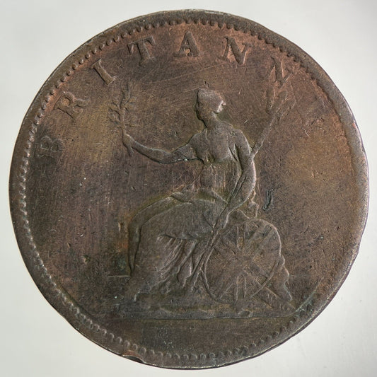 1806 George III 3rd Half-Penny Coin | Fine Collectable Grade