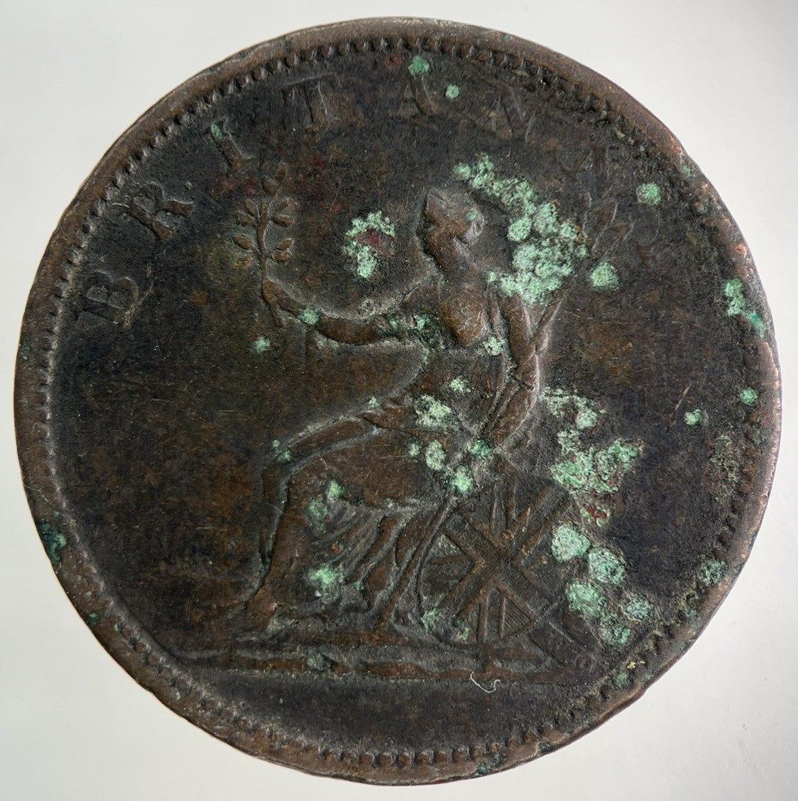 1806 George III 3rd Half-Penny Coin | Fine Collectable Grade