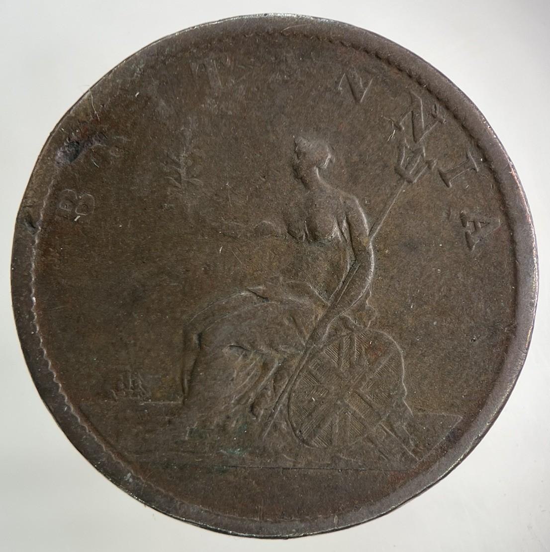 1807 George III 3rd Half-Penny Coin | Fine Collectable Grade