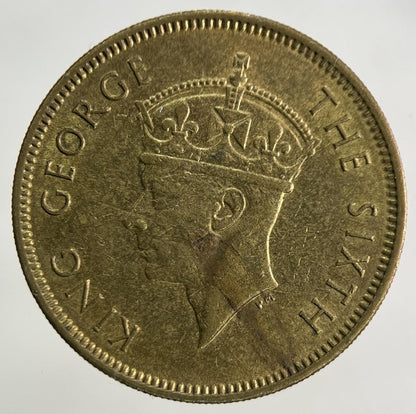1950 Hong Kong 10 Cents Coin | Very High Grade