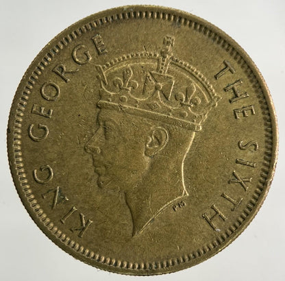 1949 Hong Kong 10 Cents Coin | Very High Grade