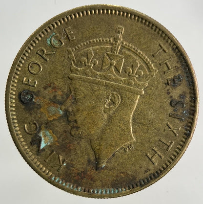 1949 Hong Kong 10 Cents Coin | Fine Collectable Grade