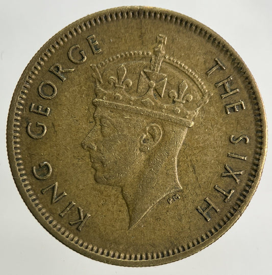 1949 Hong Kong 10 Cents Coin | Fine Collectable Grade