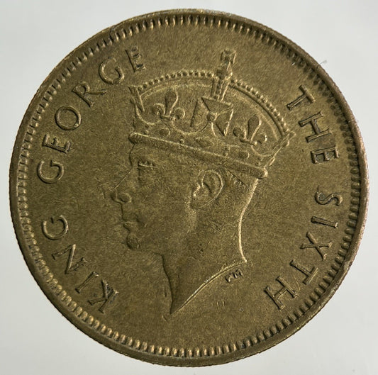 1950 Hong Kong 10 Cents Coin | Fine Collectable Grade
