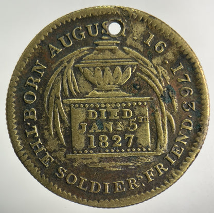 1827 The Death Of Edward Duke Of York Medal Token Coin | Collectable Grade
