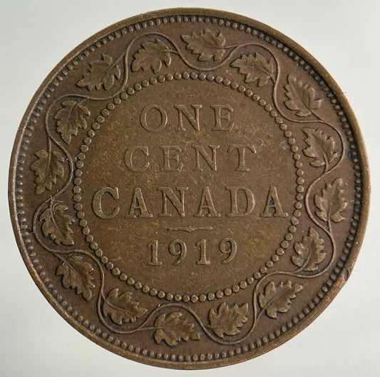 1919 Canada One Cent Coin | Fine Collectable Grade