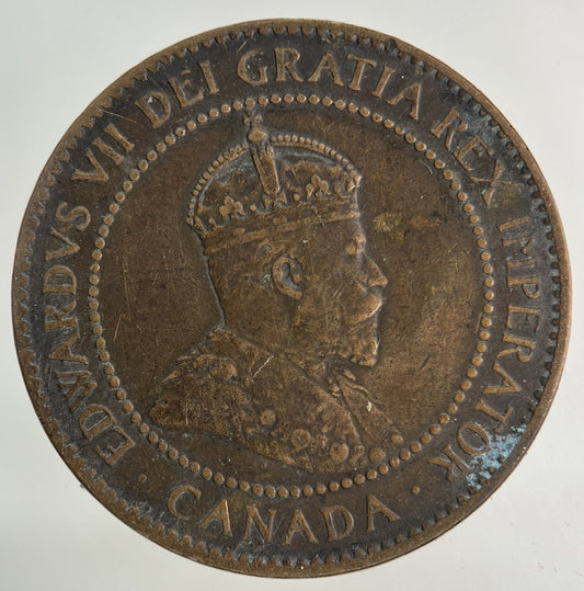 1906 Canada One Cent Coin | Fine Collectable Grade